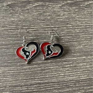 Houston Texans Dangly Earrings